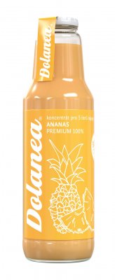 Dolanea Koncentrovaný džus Ananas 100% premium 720 ml