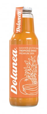 Dolanea Koncentrovaný džus Tropické ovoce 100% premium 720 ml