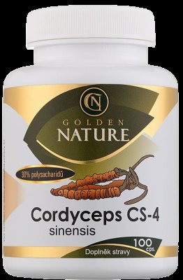 Golden Nature Cordyceps CS-4 100 kapslí