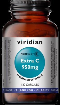 Viridian Extra C 950mg 120 kapslí Viridian Extra C 950mg 120 kapslí