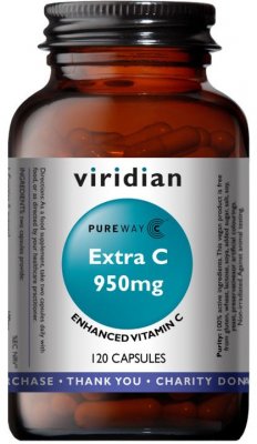 Viridian Extra C 950mg 120 kapslí