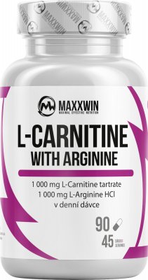 Maxxwin L-carnitine arginine 90 kapslí