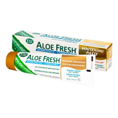 ESI Zubní pasta AloeFresh Homeopatic Whitening 100 ml