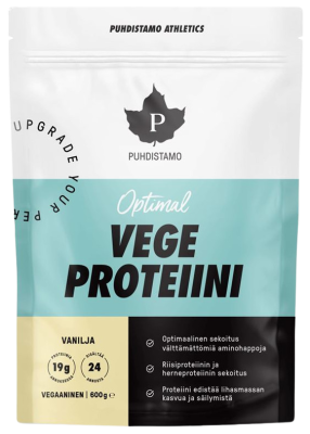Puhdistamo Optimal Vegan Protein vanilka 600g