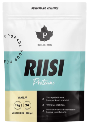 Puhdistamo Rice Protein vanilka 600g