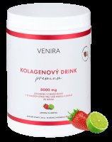 Venira Kolagenový drink Premium jahoda a limetka 324 g Venira Kolagenový drink Premium jahoda a limetka 324 g