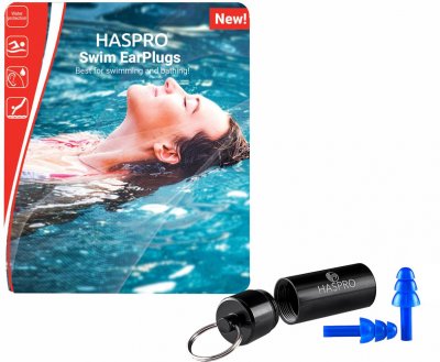 Haspro Swim špunty do uší k plavání 1 pár