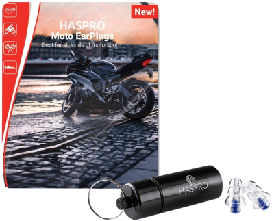Haspro Moto špunty do uší na motocykl 1 pár