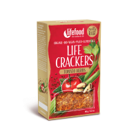 Lifefood LIFE CRACKERS BIO RAW Rajčatové 90g