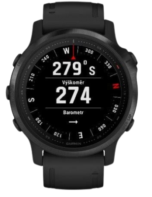 GARMIN Fenix 6S PRO 42mm Black/Black Band