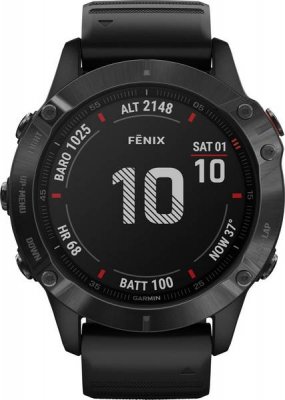 Garmin Fenix 6X Pro chytré hodinky 51 mm černá