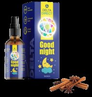 Delta Direct Good night Tekutý s dávkovačem Skořice 30ml Delta Direct Good night Tekutý s dávkovačem Skořice 30ml