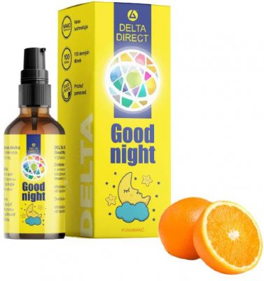 DELTA Direct Good night Tekutý s dávkovačem Pomeranč 30 ml