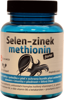 Galmed Selen-Zinek-Methionin forte 60 tablet