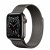 Apple Watch S6 GPS + Cellular, 40mm Graphite Stainless Steel Case, Graphite Milanese Loop 1ks