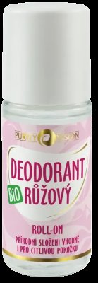 Purity Vision Bio Růžový Deodorant roll-on 50ml