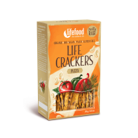 Lifefood LIFE CRACKERS BIO RAW Á la pizza 70g