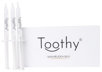 Toothy Sada bělicích gelů Gel Kit 3 ks