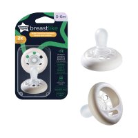 Tommee Tippee Šidítko C2N silikon Natural 0-6m 2 ks