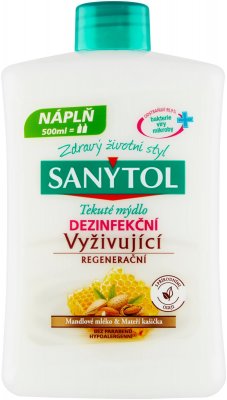 Sanytol Dez. Mýdlo vyživující náhradní náplň 500ml