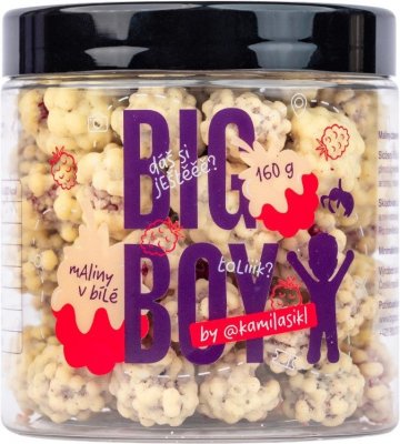 Big Boy ® Maliny v bílé čokoládě by @kamilasikl 160 g