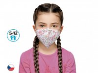 Dama Trade Český respirátor FFP2 vhodný pro děti Sakura 10ks
