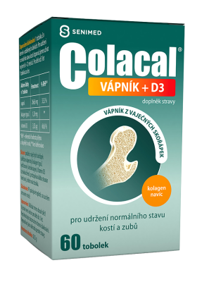 COLACAL Vápník + D3 60 tobolek