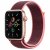 Apple Watch SE GPS + Cellular, 44mm Gold Aluminium Case, Plum Sport Loop 1ks