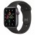 Apple Watch SE GPS + Cellular, 44mm Space Gray Aluminium Case, Black Sport Band, Regular 1ks