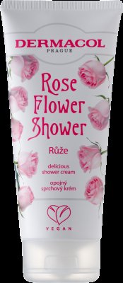 Dermacol Flower shower Opojný sprchový krém Růže 200ml