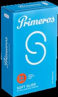 Primeros Soft Glide kondomy se zvýšenou dávkou lubrikace 12ks Primeros Soft Glide kondomy se zvýšenou dávkou lubrikace 12ks