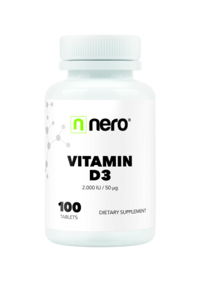 NERO Vitamin D3 2000 IU 100 tablet