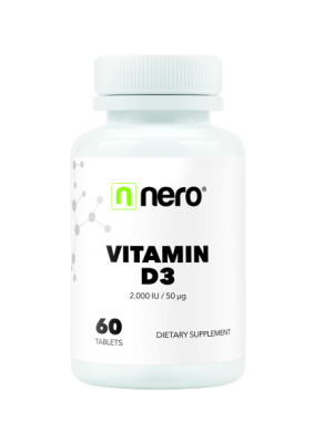 NERO Vitamin D3 2000 IU 60 tablet
