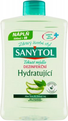 SANYTOL Dez. Mýdlo hydratující náhradní náplň 500 ml