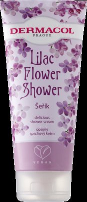 Dermacol Flower shower Opojný sprchový krém Šeřík 200ml