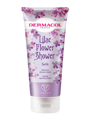 Dermacol Flower shower Opojný sprchový krém Šeřík 200ml