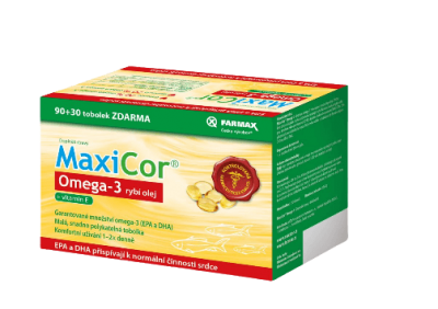 MaxiCor Omega-3 90+30 tobolek