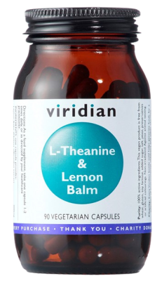 Viridian L-Theanine & Lemon Balm 90 kapslí