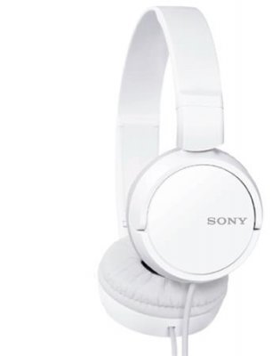 Sony MDR-ZX110 Uzavřená sluchátka bílá 1ks