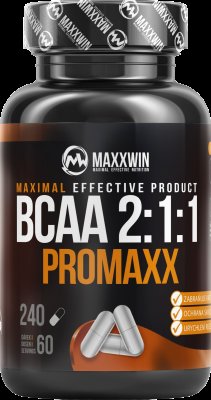 MAXXWIN - BCAA PROMAXX 2:1:1 240 kapslí