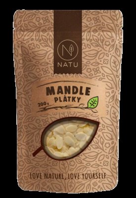 NATU Mandle plátky 200g