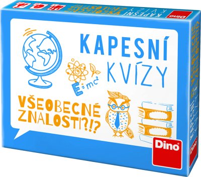 Dino Kapesní kvízy Všeobecné znalosti, cestovní hra
