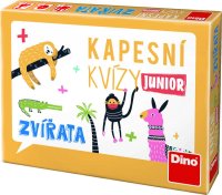 Dino Kapesní kvízy Junior Zvířata, cestovní hra