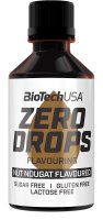 BioTech USA Zero Drops ořechový nugát 50ml