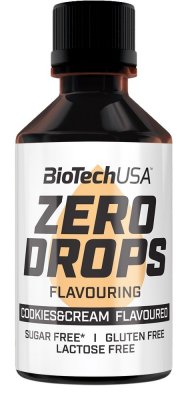 Biotech USA Zero Drops cookies-cream 50ml