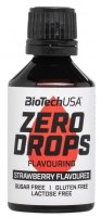 Biotech USA Zero Drops jahoda 50ml