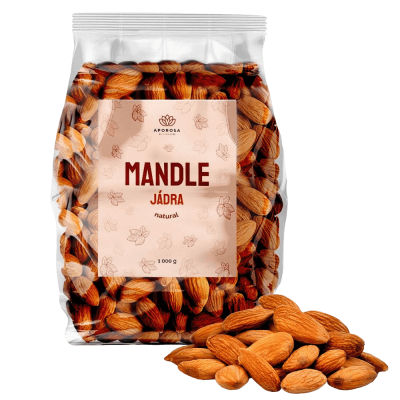 Aporosa Mandle jádra natural 1000 g