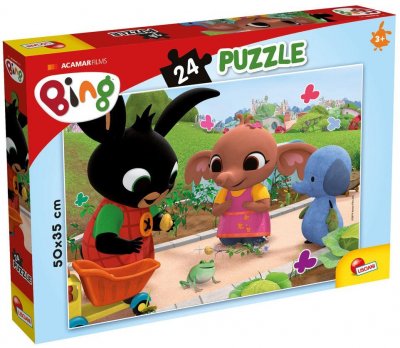 Liscianigioch Žába puzzle 24 dílků Bing