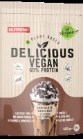 Nutrend Delicious Vegan 60% Protein čokoláda/oříšek 450g Nutrend Delicious Vegan 60% Protein čokoláda/oříšek 450g