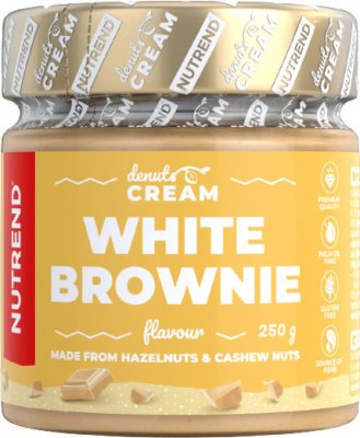 Nutrend Denuts Cream White Brownie 250 g